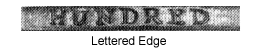 Lettered Edge