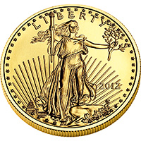 American Eagle Gold Bullion Obverse and Reverse
