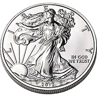 American Eagle Silver Bullion Obverse and Reverse