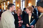Senator Debbie Stabenow at the Revitalizing Innovation in Michigan for Clean Energy Manufacturing Workshop