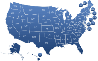 Clickable Map of the United States