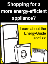 Shopping for a more energy-efficient appliance? Learn about the EnergyGuide label