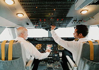 Airline and commercial pilots