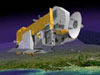Artist concept of the Microwave Limb Sounder