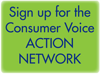 Sign up for the Consumer Voice Action Network