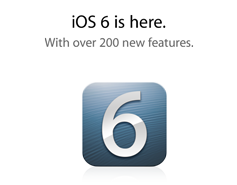 iOS 6 is here. With over 200 new features.