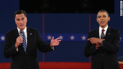 Repeated confrontations define spirited second presidential debate