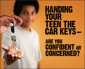 Handing your teen the card keys - are you confident or concerned?