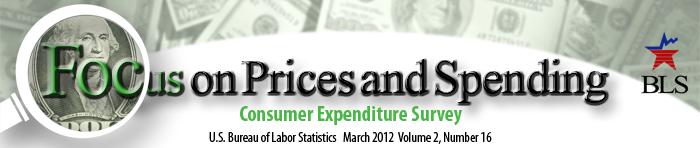 Focus on Prices and Spending, Consumer Expenditure, Volume 2, Number 16