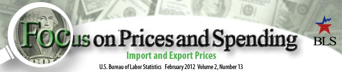 Focus on Prices and Spending, Import and Export Prices, Volume 2, Number 13