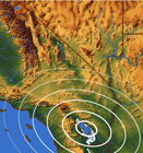 Earthquake in southern California