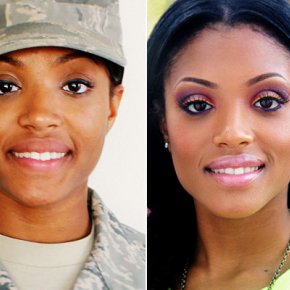 Makeup in the Military