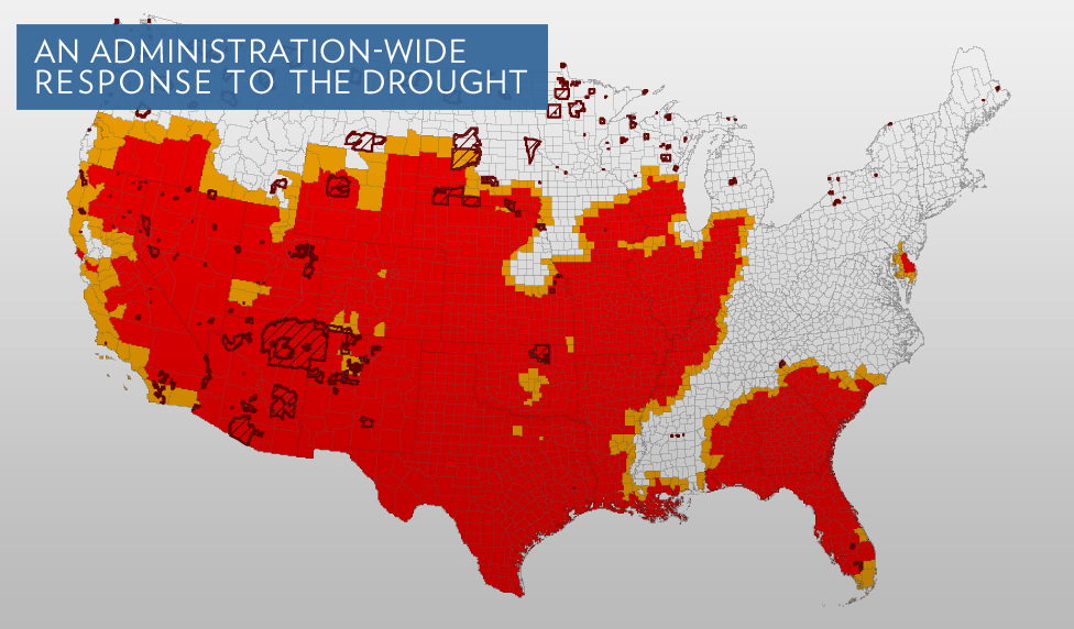 An Administration-wide Response to the Drought