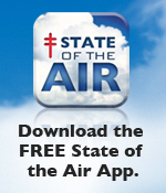 Download the FREE State of the Air® App. Protect your health and download the American Lung Association's free air quality app at http://www.lung.org/healthy-air/outdoor/state-of-the-air-app.html.