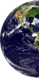 GOES-East Earth image