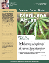 Publication: Research Report Series - Marijuana Abuse