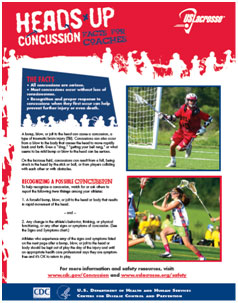 Lacrosse fact sheet for coaches