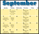 Image of calendar page