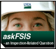 askFSIS an Inspection-Related Question