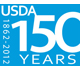 USDA 150 Years Logo