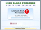 High Blood Pressure Risk Calculator Thumbnail