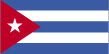 Date: 01/26/2009 Description: Flag of Cuba: five equal horizontal bands of blue (top, center, and bottom) alternating with white a red equilateral triangle based on the hoist side bears a white, five-pointed star in the center. State Dept Photo