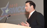 Chief of Staff Michael Robertson speaks at IRMCO