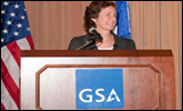 Thumbnail image for photo gallery of Martha Johnson being sworn in as new GSA Administrator
