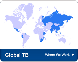 Global TB map