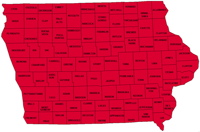 Iowa zone map