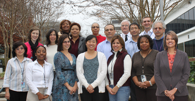 Picture of the staff at the TBTC Data and Coordinating Center at CDC