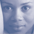 black woman's face