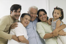 Photograph of a family