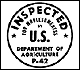 Seal of Inspection for Poultry (Sample)