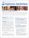 Vaginosis bacteriana - Hoja informativa