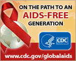 On the path to an AIDS-Free generation: learn how CDC fights global HIV AIDS at http://www.cdc.gov/globalaids/