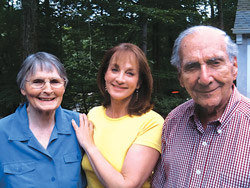 Dr. Nancy Snyderman and parents