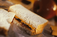 Photo: peanut butter and jelly sandwich