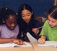 school children