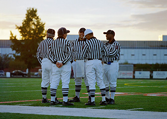 Umpires, referees, and other sports officials