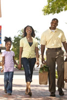 Family Walking