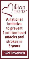 Million Hearts is a national initiative to prevent 1 million heart attacks and strokes in 5 years.