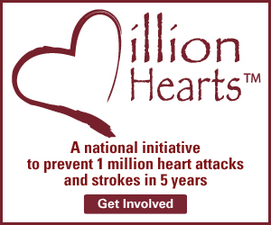 Million Hearts is a national initiative to prevent 1 million heart attacks and strokes in 5 years.