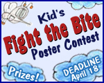Kid's Fight the Bite Poster Contest – Prizes! Deadline: April 18