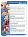 Clinical Care for Women Personal History Fact Sheet