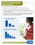 Preventing and Managing Chronic Disease to Improve the Health of Women and Infants