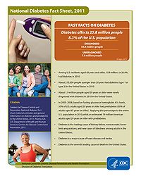 National Diabetes Fact Sheet 2011 large thumbnail