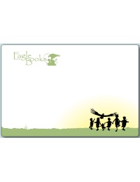 Eagle Books Stationery — Sage with Silhouettes