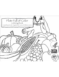 Plate Full of Color Coloring Book
