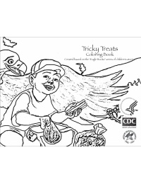 Tricky Treats Coloring Book